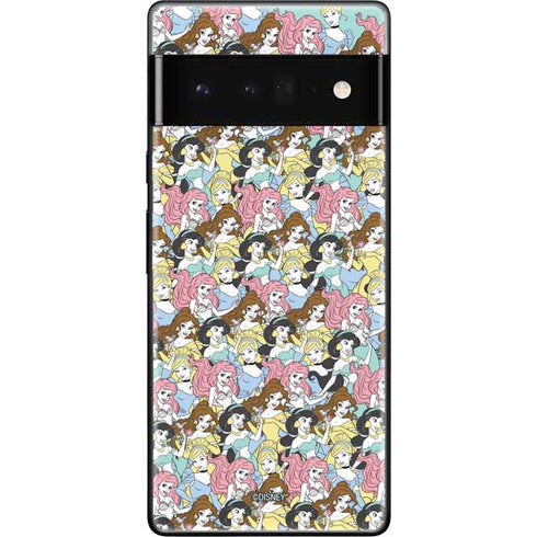 Disney Princess Disney Princesses Pattern Google Pixel 6 Pro Skin